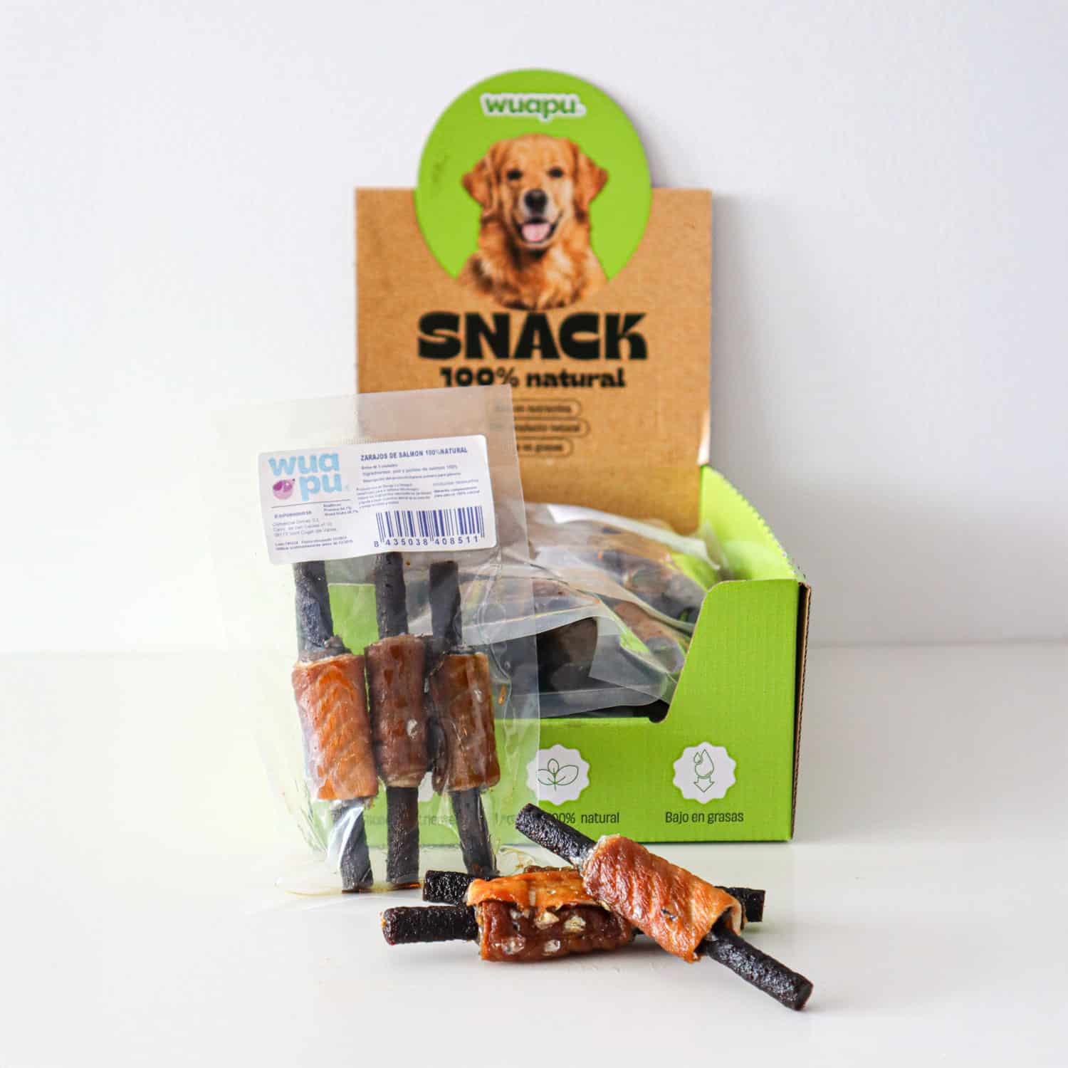 Snack Zarajos de Salmón Pack